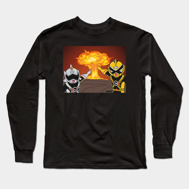 Power rangers RPM out of context Long Sleeve T-Shirt by Antoneox